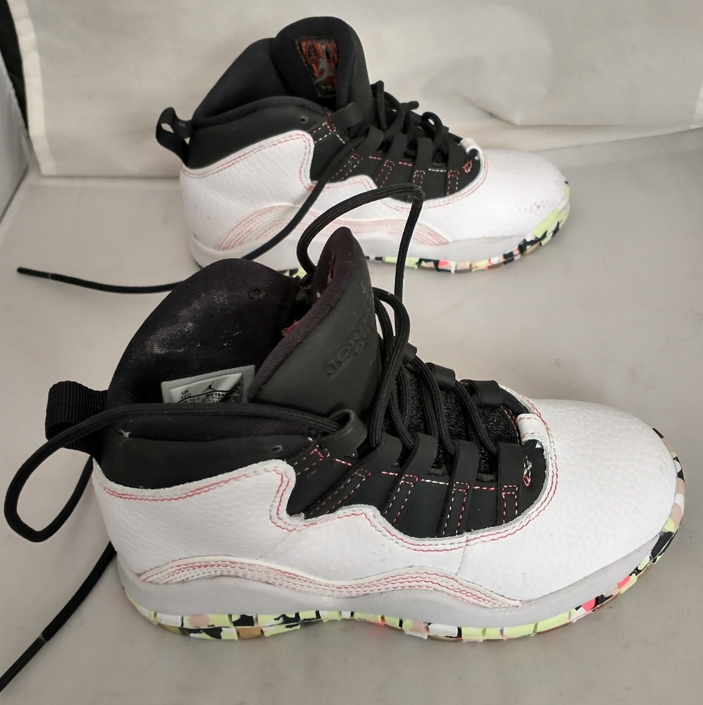 Kids Air Jordan 10 retro "ember glow"